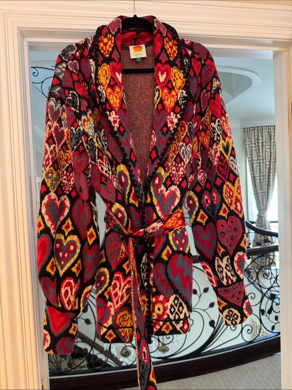 FARM RIO
Hearts Ikat Knit Blazer - Picture 2 of 5